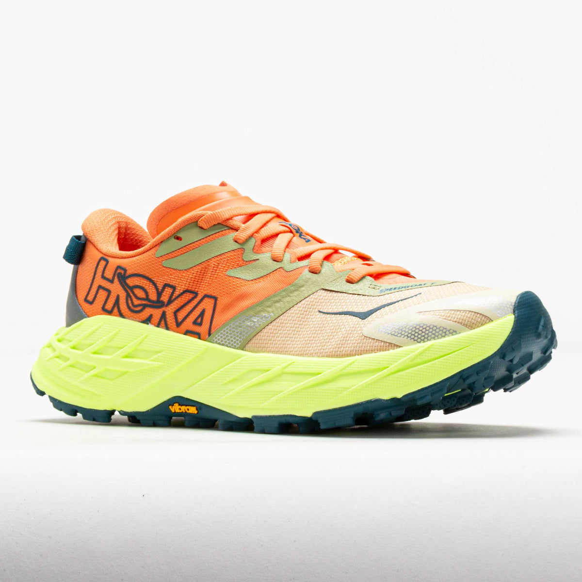 Speedgoat 7 Persimmon / Neon Yuzu