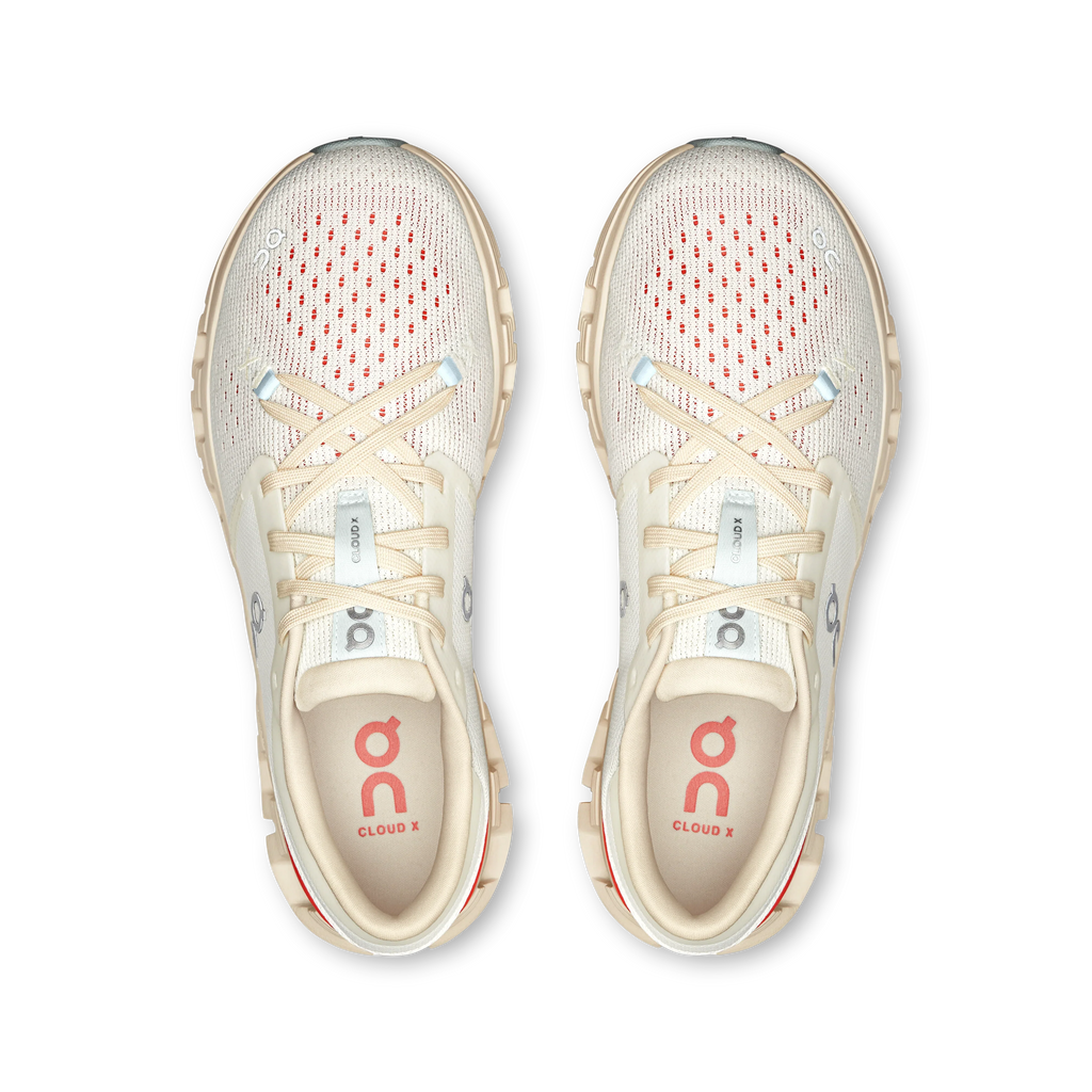 Cloud X 4 - Ivory | Salmon
