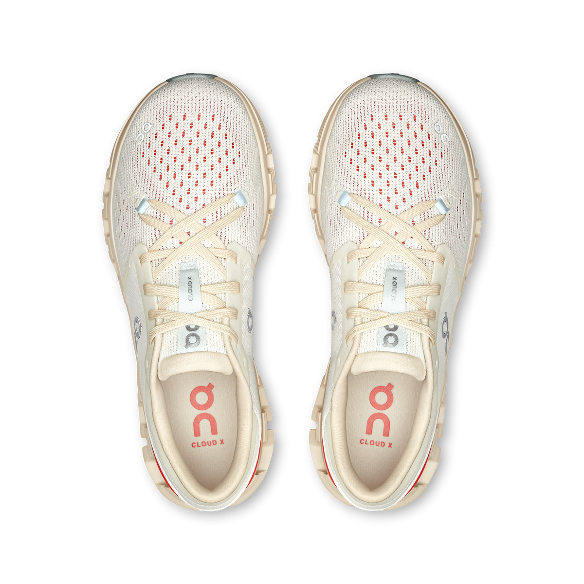 Cloud X 4 - Ivory | Salmon